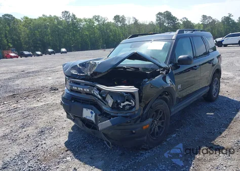 2021 Ford Bronco Sport Big Bend z USA, uszkodzony, nr VIN 3FMCR9B61MRA21711